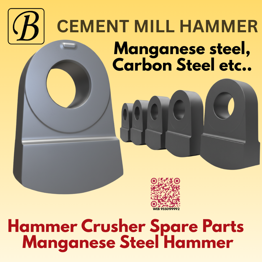 Industrial cement Crusher Hammer