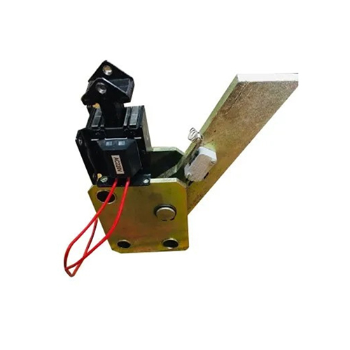 1.5Kg Lever Solenoid Safety Lock With Micro Switch - Finish: Polished