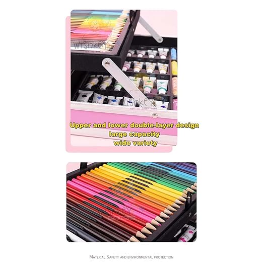 unicorn 145 Pieces Drawing Kit with Colour 