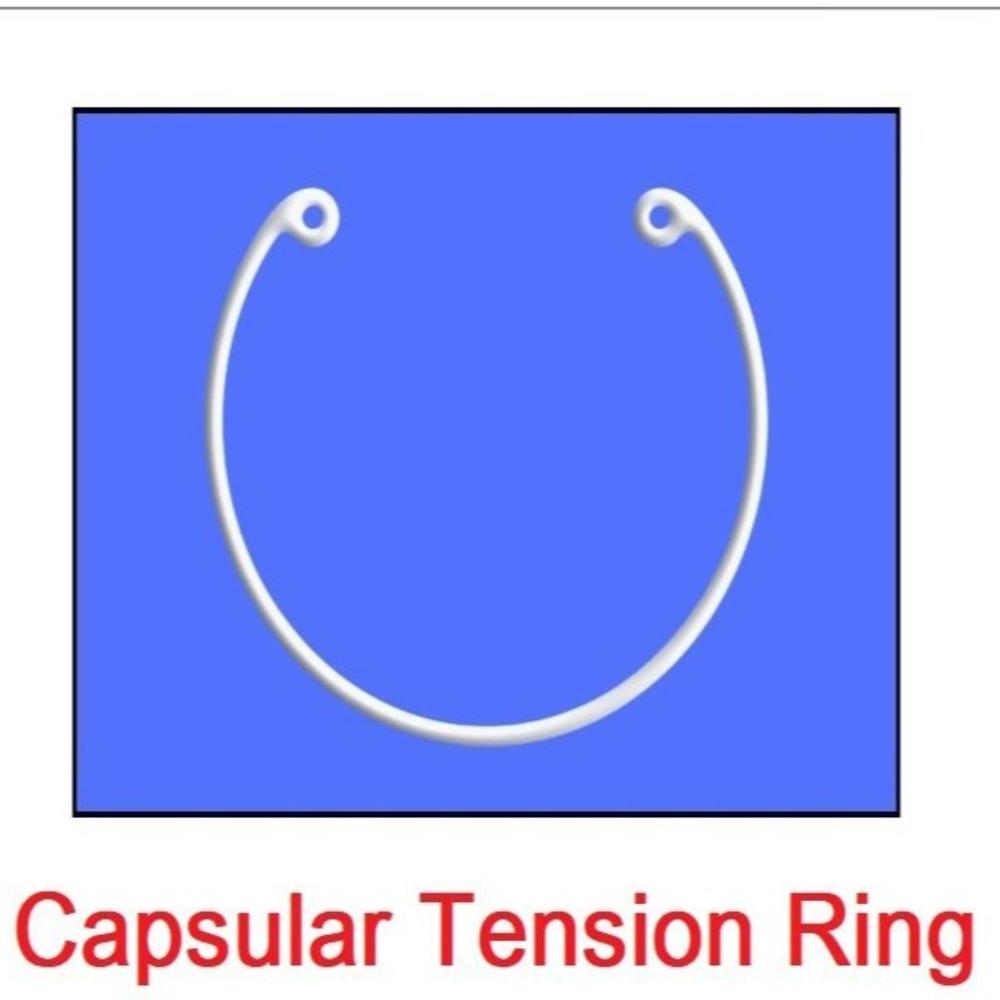 Capsular Tension Ring & Cionee Ring - Frame Color: Silver