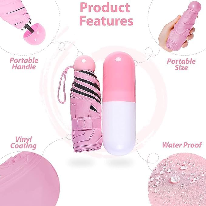 Creative Capsule Case Umbrella 