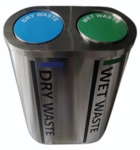 S.S Duo Dustbin - Application: Home