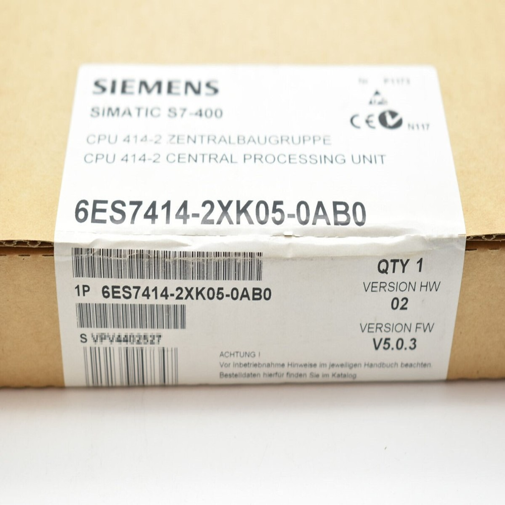 Siemens Simatic S7-400 CPU 6ES7414-2XK05-0AB0
