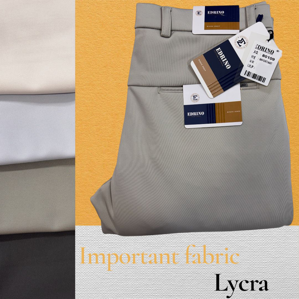 Mens Imported Lycra Cotton Pant