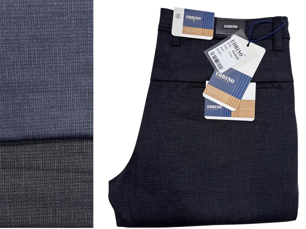 Mens Knitting Linen Dobby Pant