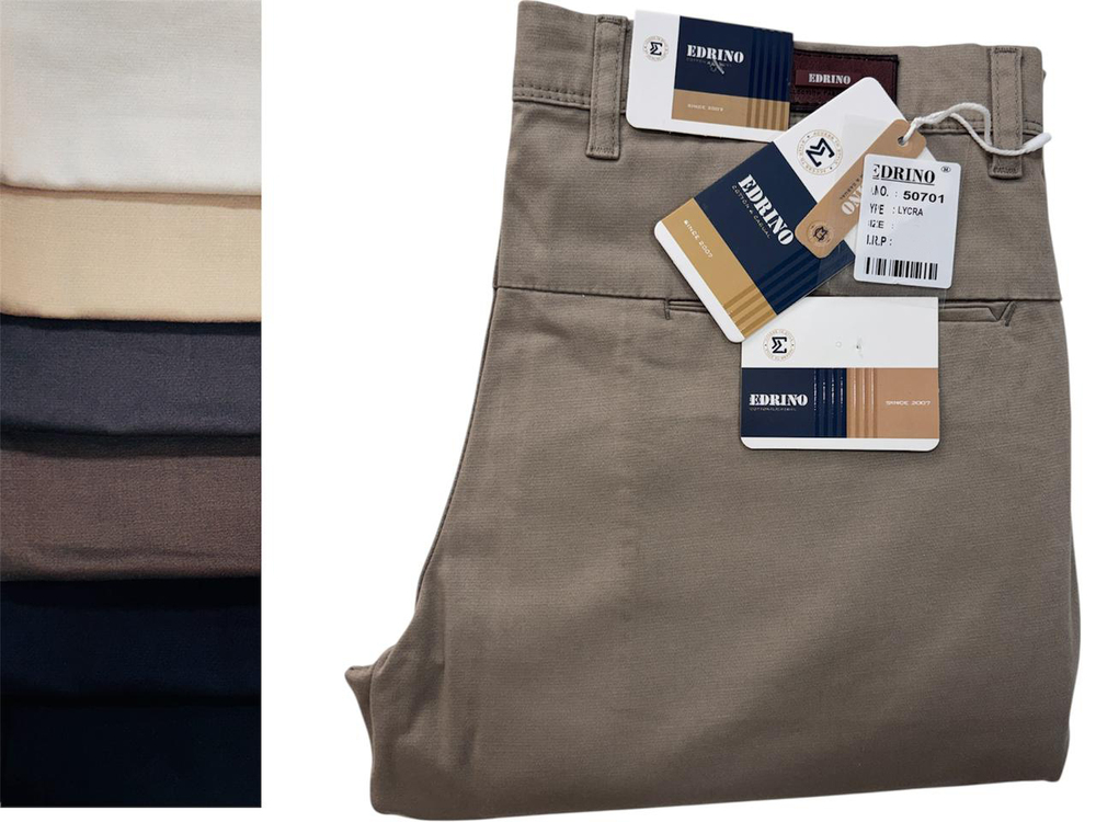 Mens Knitting Linen Dobby Pant