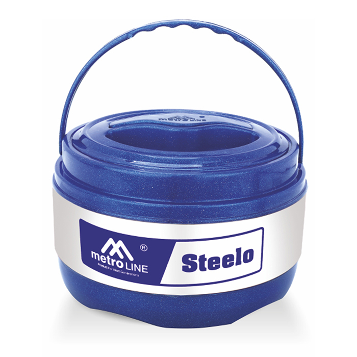 Steelo Stainless Steel Fancy Hot Pot With Handle