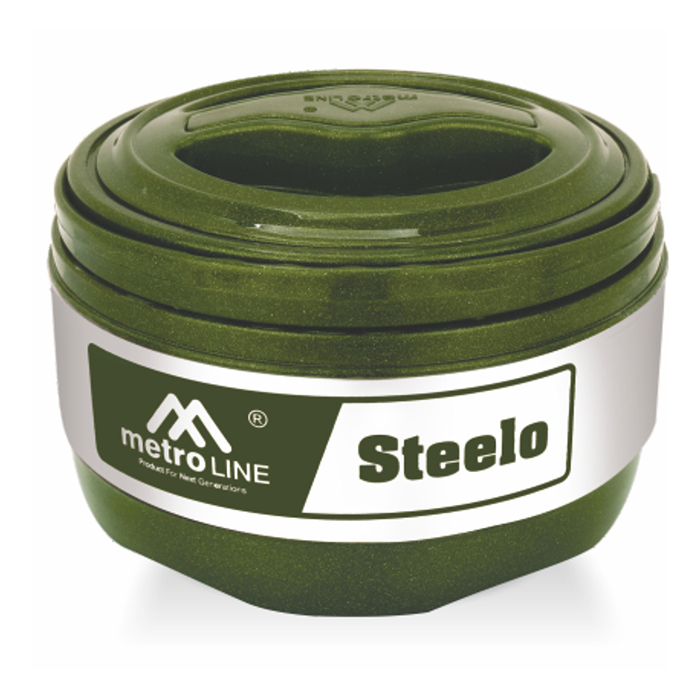 Steelo Stainless Steel Fancy Hot Pot With Handle