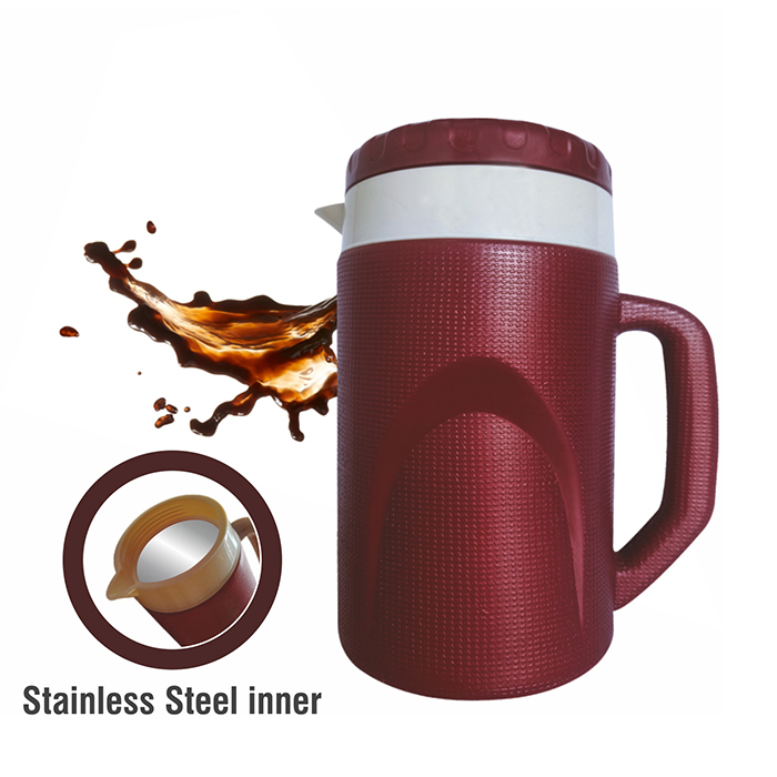 Rio Tea Kettle - Color: Maroon / Green / Brown