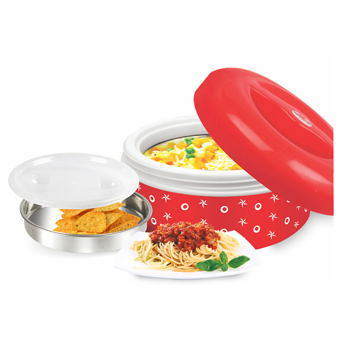 Nice Big Lunch Box - Color: Red / Green / Blue