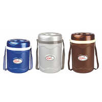 Enjoy Blowing Tiffin - Color: Brown / Silver / Blue