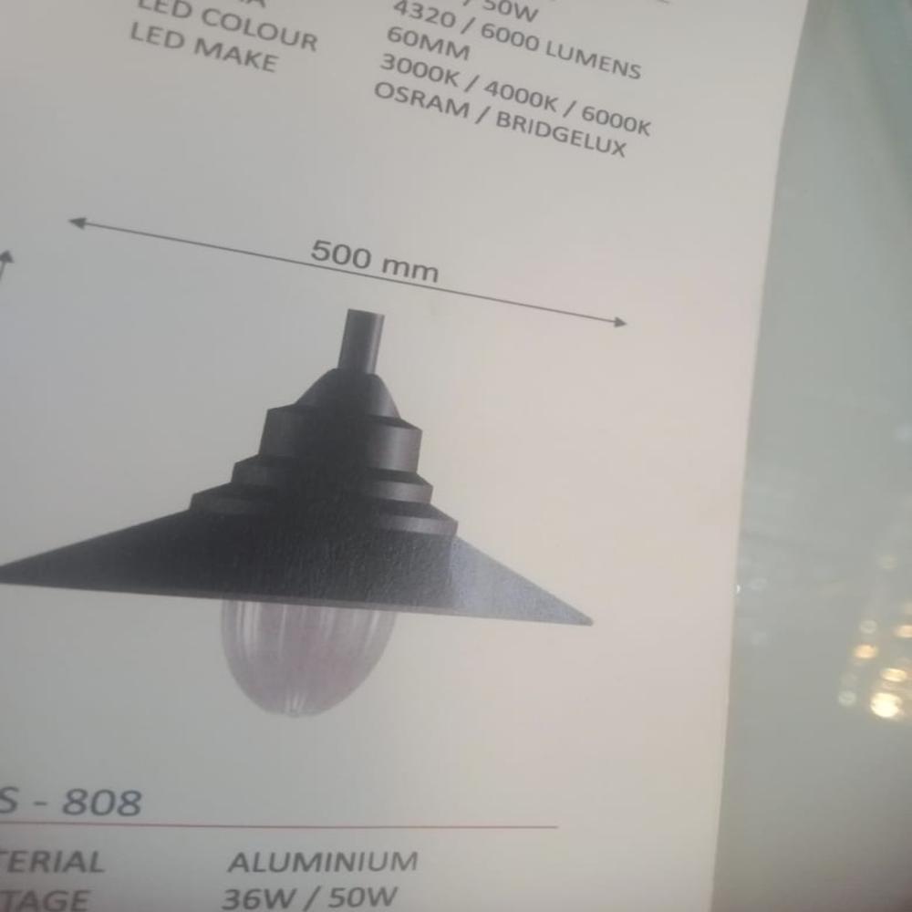 Post Top Light - Features: Good Quality