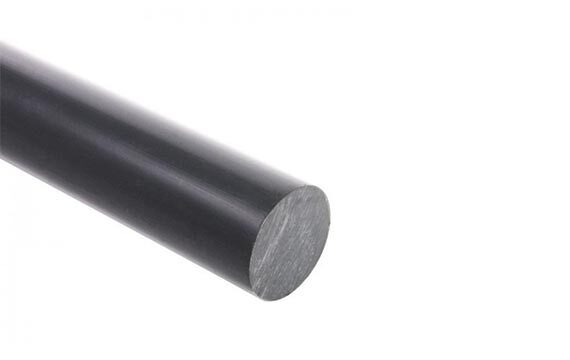 Ptfe Rod Carbon Filled