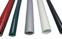 Silicone Quoted Fiber Glass Sleeve - Color: Multicolor