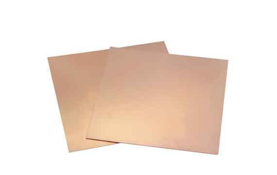 Fr4 Copper Clad Laminated Sheet - Color: Brown