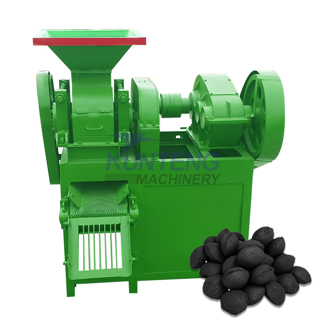 Lime Powder Ball Press Machine, Dry Powder Mineral Powder Ball Press Machine, High-pressure Carbon Powder Briquetting Machine - Briquette Size: Customized