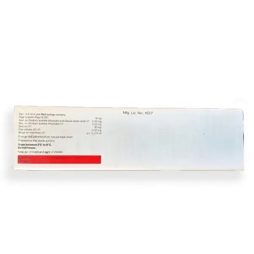 Imupeg 6 Mg Injection - Physical Form: Liquid