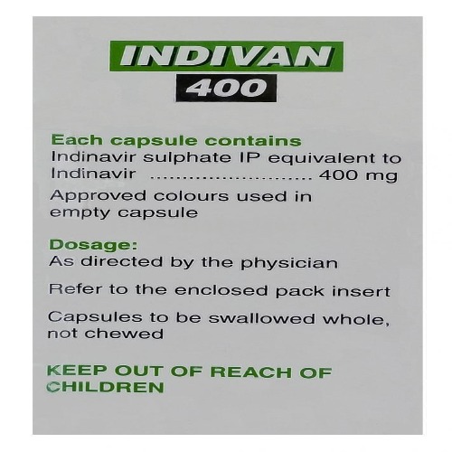 Indivan 400 Mg Capsule