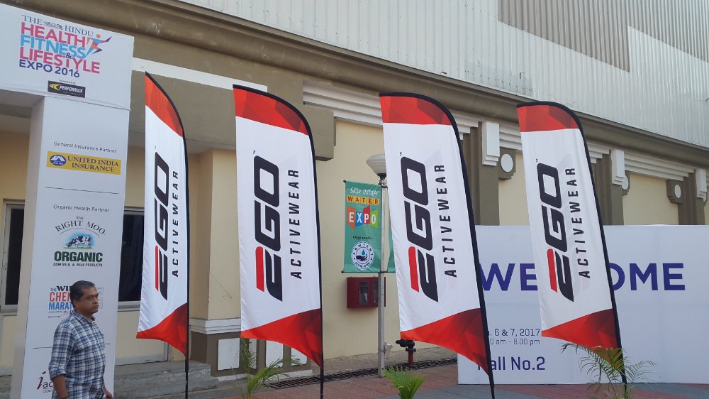 Promotional Feather flag - 10 Feet