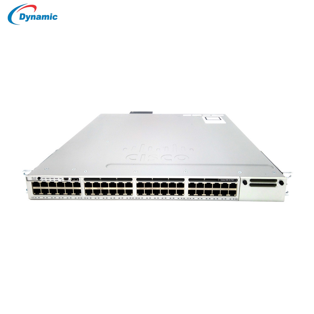 Cisco 3850-48f-e Switch - Cable Length: Standard Ethernet Cable   Up To 100 Meters  Meter (M)