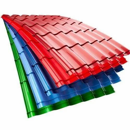 Profile Roofing Sheets - Color: Blue