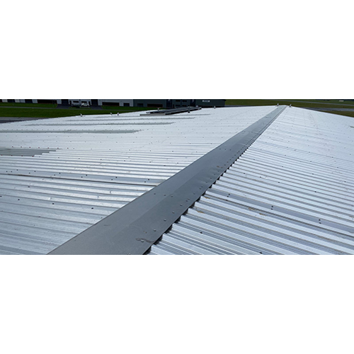 Trapezoidal Roofing Sheets - Color: Grey