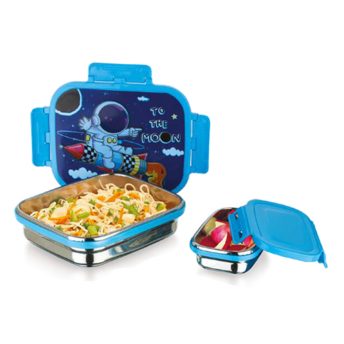 650+150ml Magic Meal Stainless Steel Lunch Box