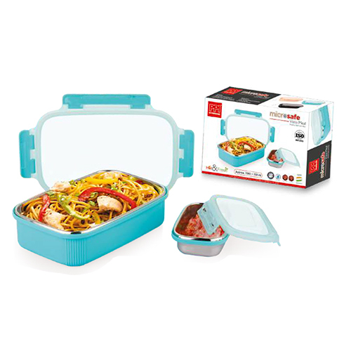 1000+150ml Microsafe Vistro Meal Stainless Steel Lunch Box
