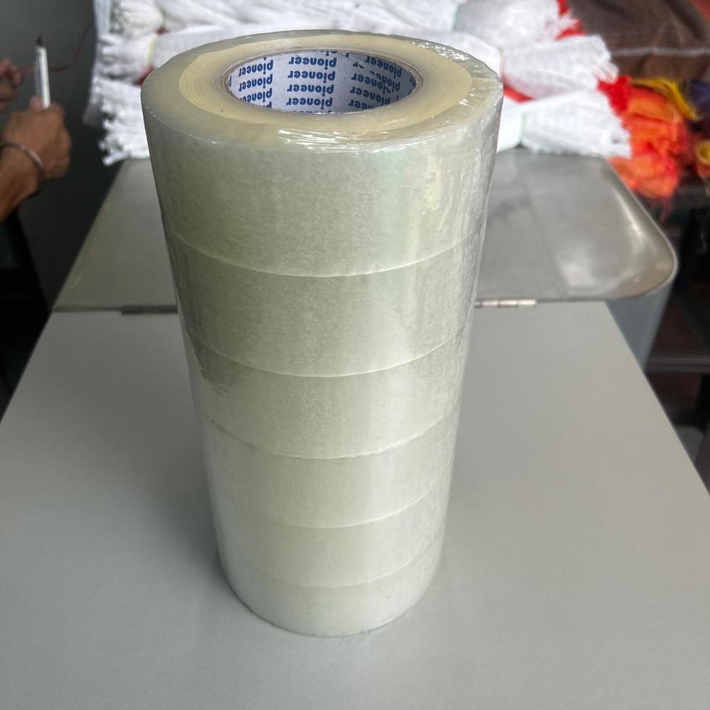 48mm Transparent Bopp Tape (150mtr, 250mtr, 300mtr)