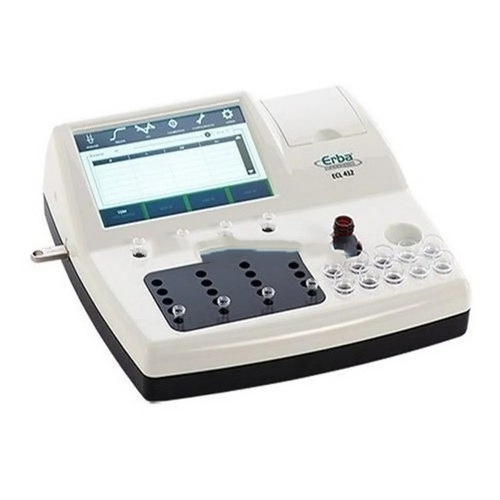 Semi Automatic Transasia ECL 412 4 Channel Coagulation Analyzer