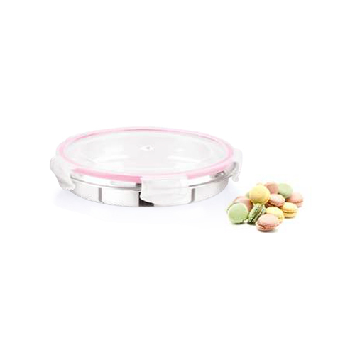 750ml Frosty-5 Stainless Steel Flat Food Container