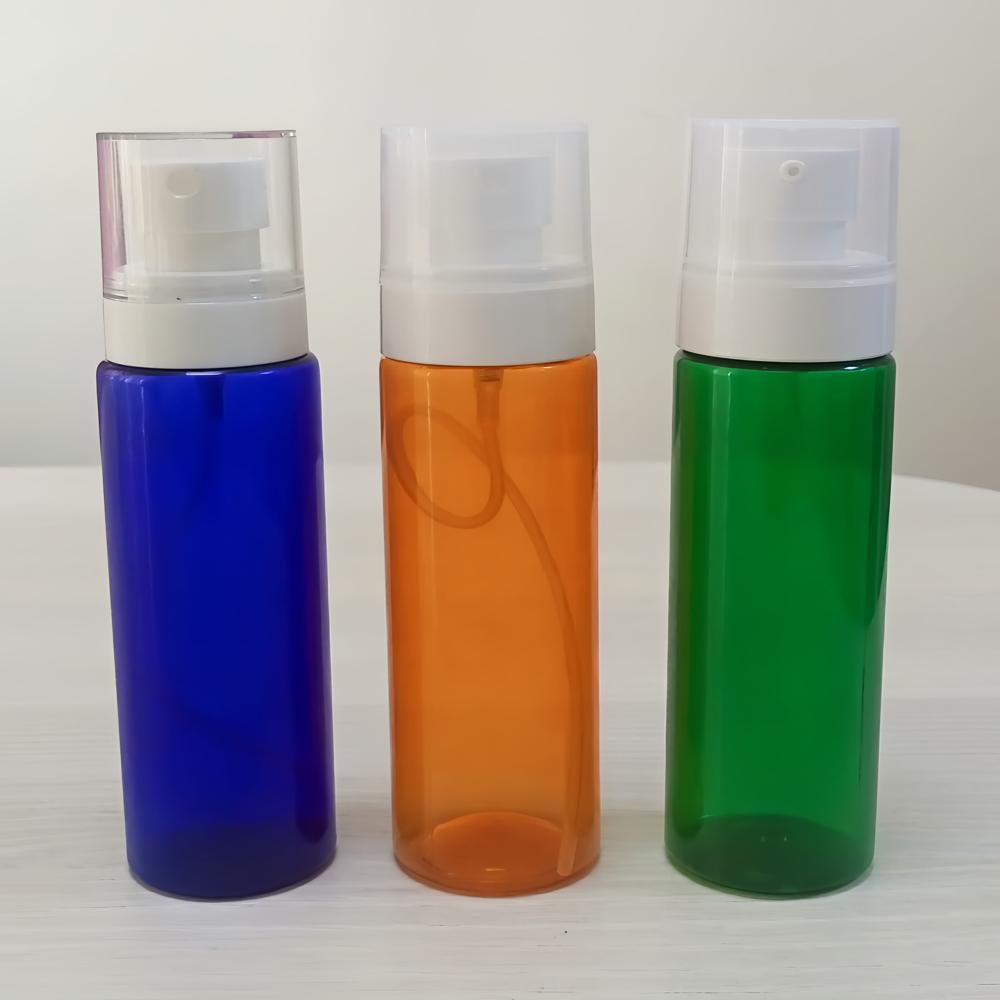 Sleek Plum Spray and Lotion Bottles