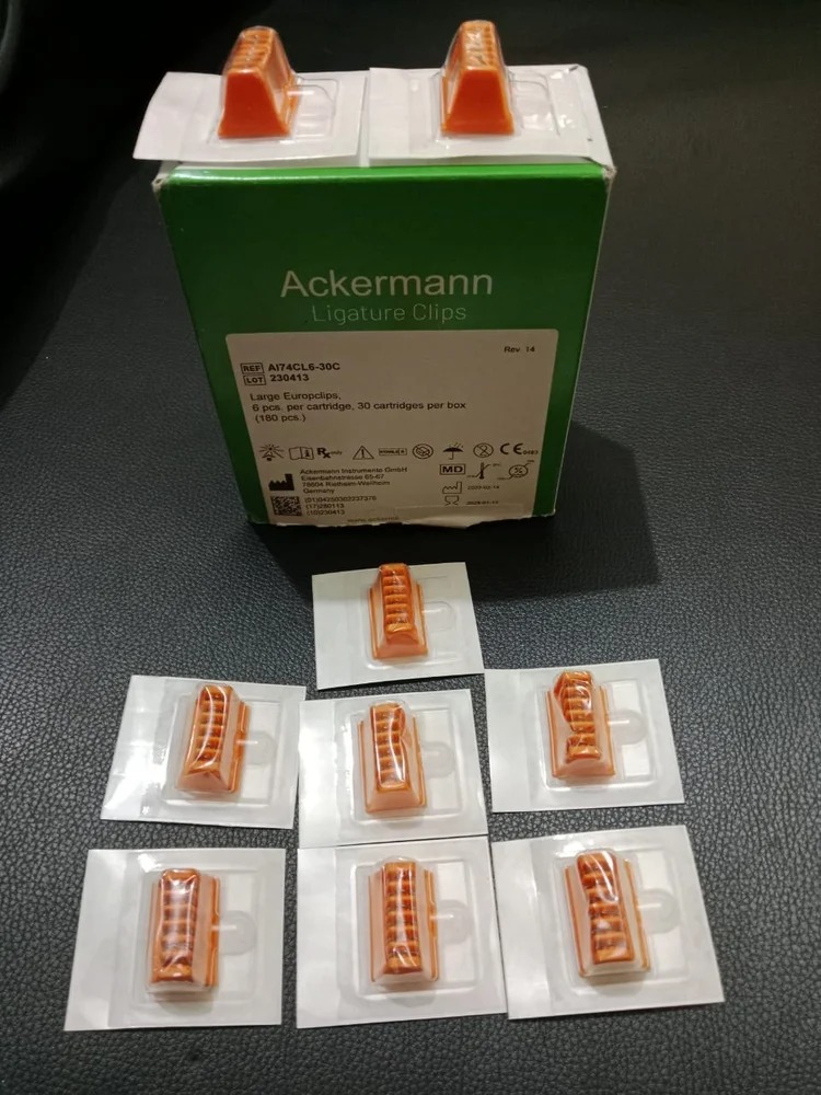 Haemostatic Clips Ackermann EUROCLIPS  Ackermann GERMANY