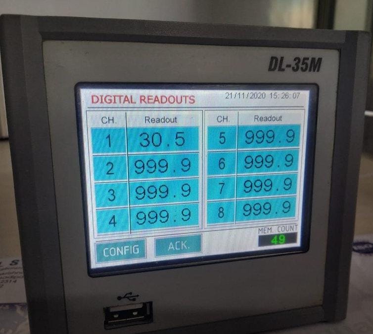 TOUCH SCREEN DATA LOGGER