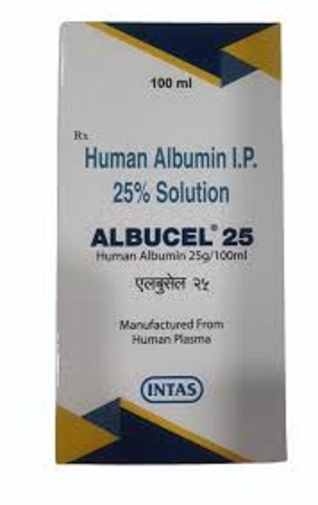 Albucel 25 100ml Human Albumin