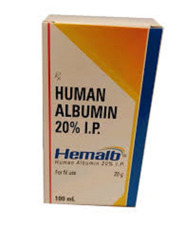 Hemalb Human Albumin 20% 100ml
