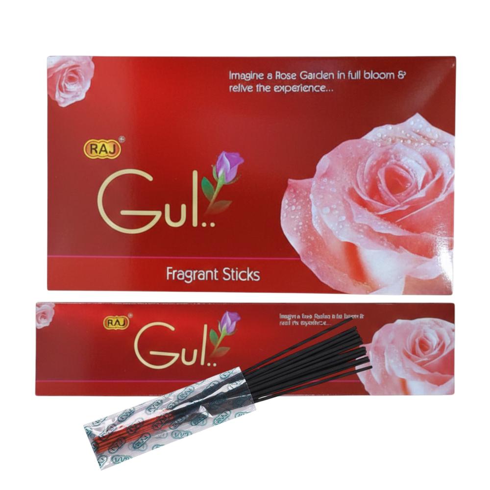 Gul Incense Sticks - Burning Time: 30 Minutes
