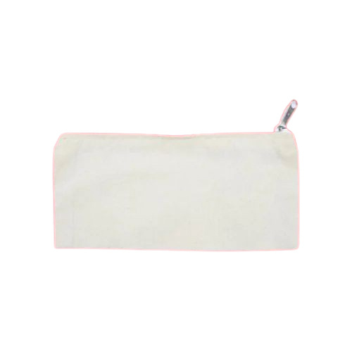 White Color Cotton Pouch