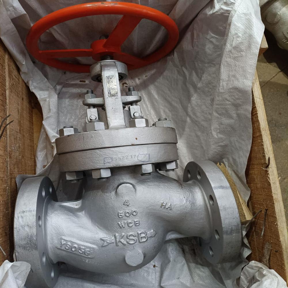 KSB Make Cast Steel Globe Valves Class 600 Flanged end