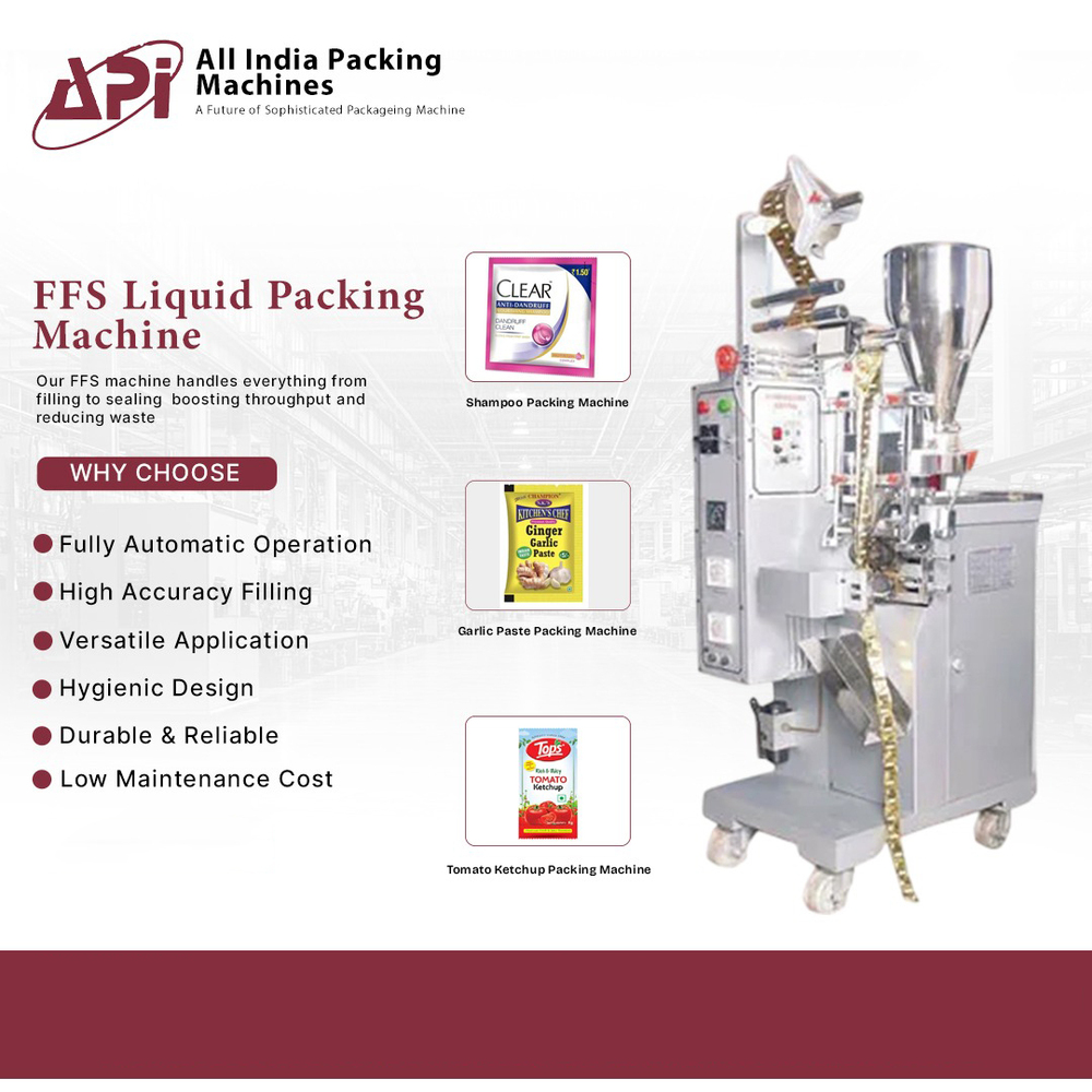 Ffs Liquid Packing Machine - Automatic Grade: Semi-automatic