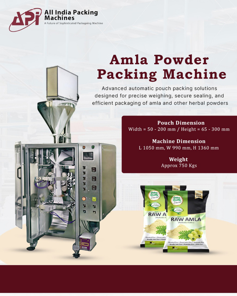 Amla Powder Packing Machine