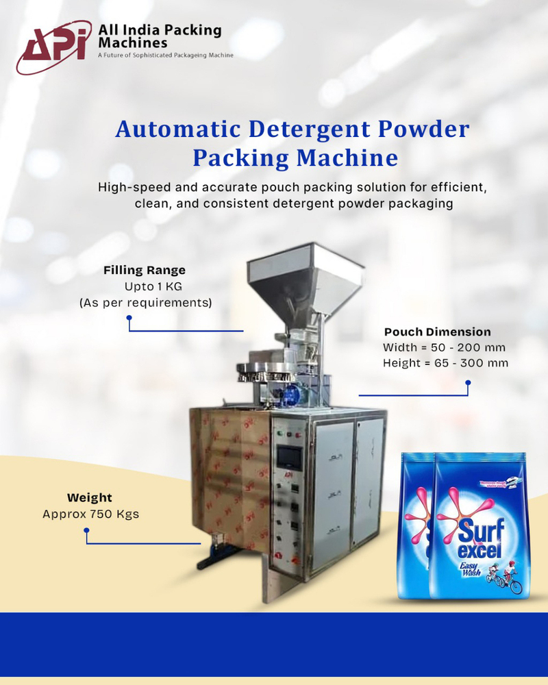 Automatic Detergent Powder Packing Machine