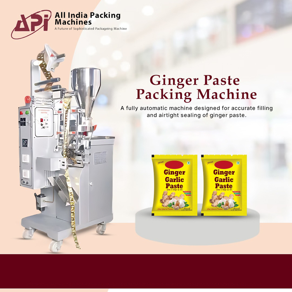 Ginger Paste Packing Machine