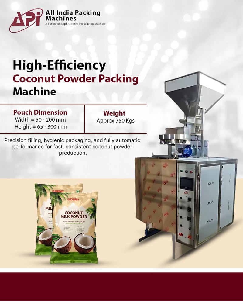 High-Efficiency Coconut Powder Packing Machine