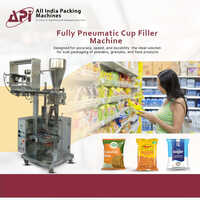 Fully Pneumatic Cup Filler Machine