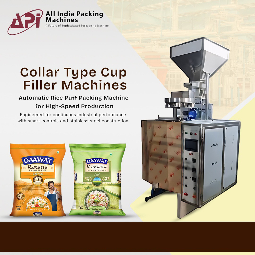 Collar Type Cup Filler Machine