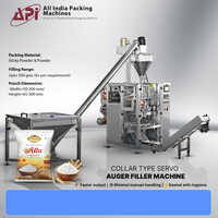 Collar Type Servo Auger Filler Machine - Air Consumption: Normal