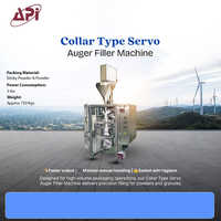 Collar Type Servo Auger Filler Machine