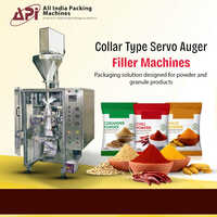 Collar Type Servo Auger Filler Machine