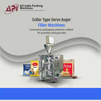 Collar Type Servo Auger Filler Machine